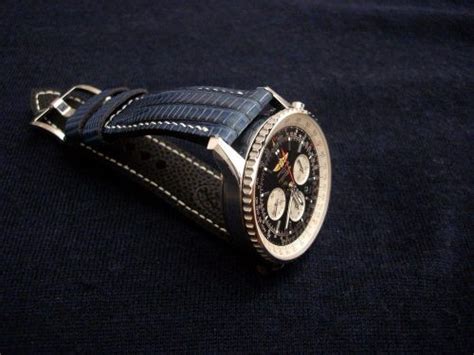 breitling lizard strap|breitling watch straps uk.